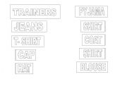 English worksheet: NAMES OF CLOTHES