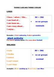 English worksheet: verb1+verbing
