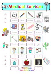 MEDICAL SERVICES - PART 3 = MEDICAL PICTIONARY