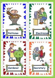 English Worksheet: Jobs /  Occupations (1/3)