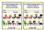 English Worksheet: *NOTEBOOK COVER*