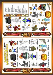 English Worksheet: Holidays - Halloween