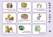 English Worksheet: lets talk (used to/ to be used to doing) 4