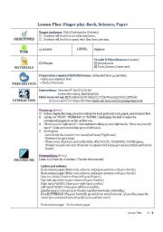 English Worksheet: hand jesture