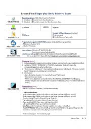 English worksheet: hand jesture