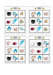 Bingo - Animals Page 2