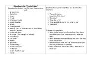 English Worksheet: Film work 