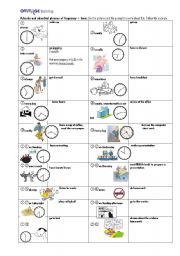 English Worksheet: Adverbs and Adverbial phrases of Frequency + Time