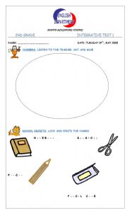 English Worksheet: vocabulary