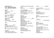 English Worksheet: HSM in the classroom
