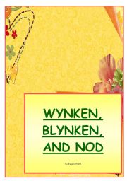 English Worksheet: WYNKEN, BLYNKEN AND NOD by Eugene Field - poetry corner