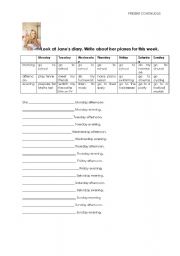 English worksheet: Present Continuous