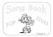 English Worksheet: Songbook - Pop Divas I (1/2)