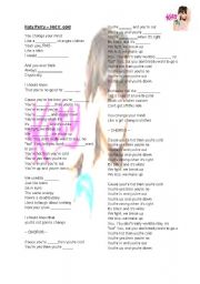 English Worksheet: Katy Perry - HotnCold