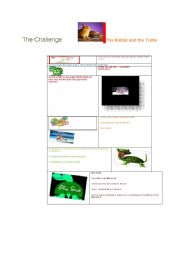 English Worksheet: Fairy tale: The Challenge: Part II