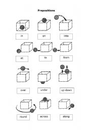 English Worksheet: Prepositions