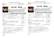 English Worksheet: Listening - Lovebug - Jonas Brothers