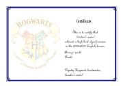 English Worksheet: diploma