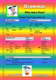 English Worksheet: past simple tense