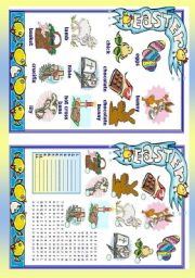 English Worksheet: Easter