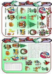 English Worksheet: Christmas