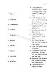 English Worksheet: Two words in one - Set 1 - Matching