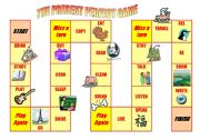 English Worksheet: Present Perfect - Board Game