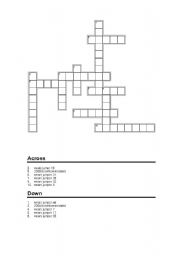 English worksheet: West Coast Eagles Crossword