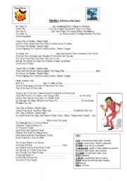 English Worksheet: Thriller - Michael Jackson