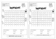 English Worksheet: Imperatives