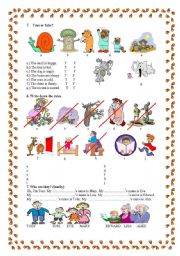 English Worksheet: Revision-elementary-part 2-for kids