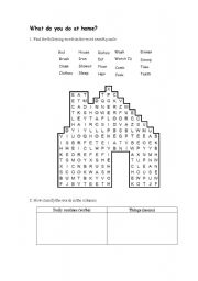 English Worksheet: Daily Routines