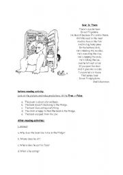 English Worksheet: Poem: Bear in there