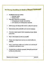 English Worksheet: winning conditions to succeed