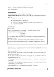 English worksheet: Reading guide and activities for 