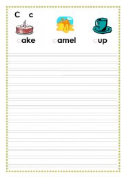 English worksheet: alphabet