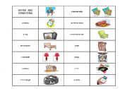 English Worksheet: Domino - Furniture