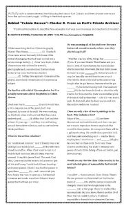 English worksheet: Cloze, reading excercise 