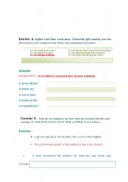 English Worksheet: exercise relative clauses using who and that