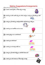 English Worksheet: Making Suggestions