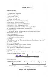 English Worksheet: used to lesson plan