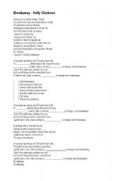 English worksheet: Fill the blanks