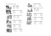 English Worksheet: Object Pronouns