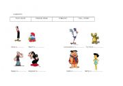 English worksheet: ADJECTIVES