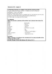 English worksheet: readers 