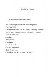 English Worksheet: FASHION 