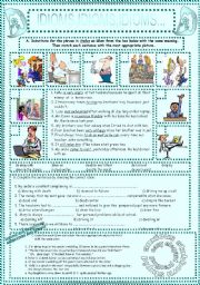 English Worksheet: IDIOMS,IDIOMS,IDIOMS...(4)