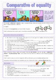 Comparative of equality