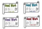 English Worksheet: Awards