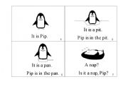 English Worksheet: Pip the Penguin